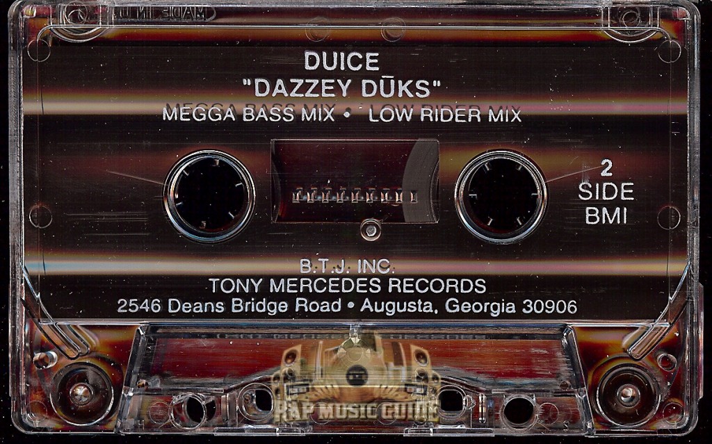 Duice - Dazzey Dukes: Single. Cassette Tape | Rap Music Guide